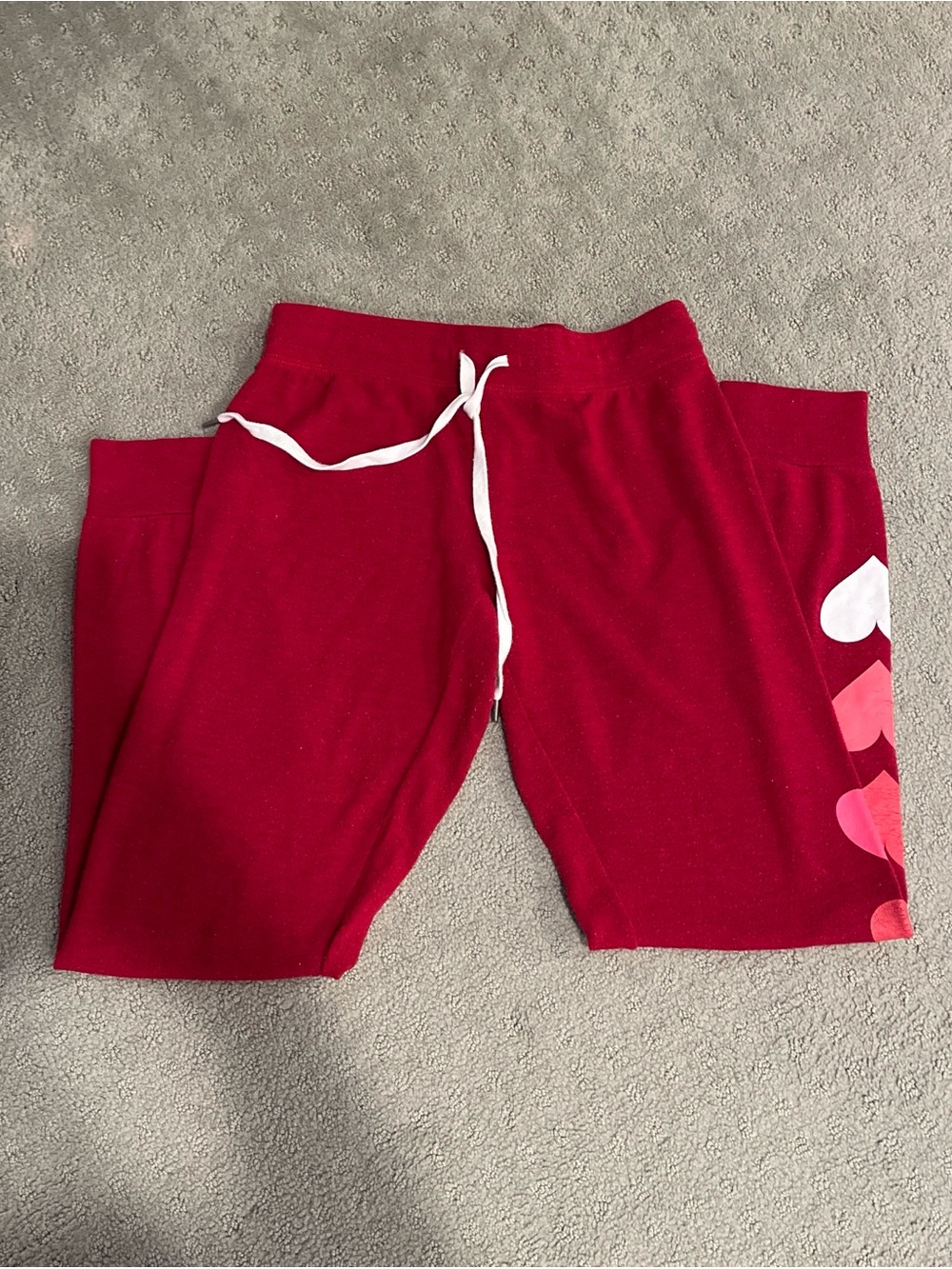 PJ Salvage Red Heart Joggers